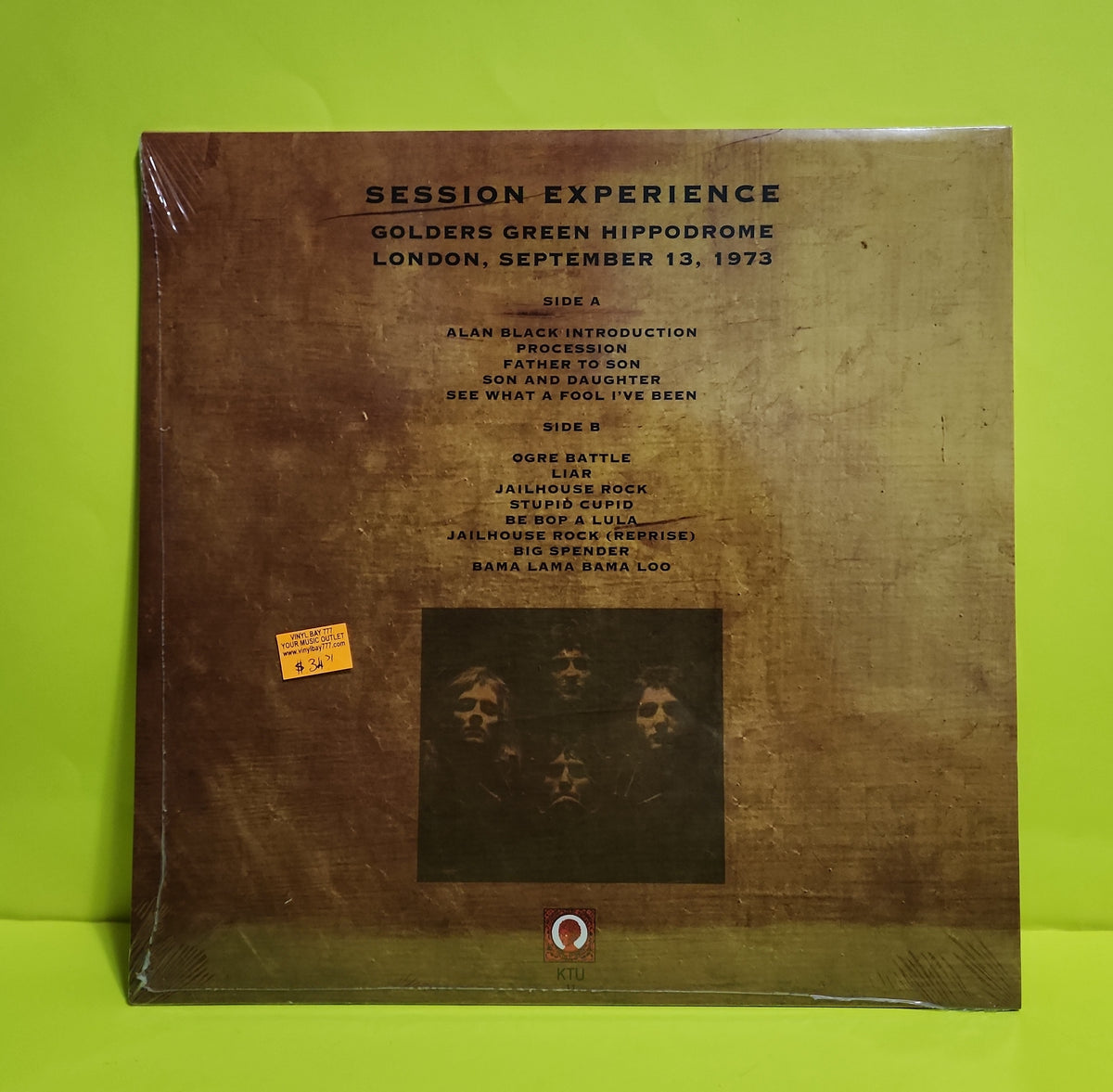 Queen  - Sessions Experience:Goldon Green Hippodrome Sep 13, 1973 - KTU 11 New - Sealed - Vinyl