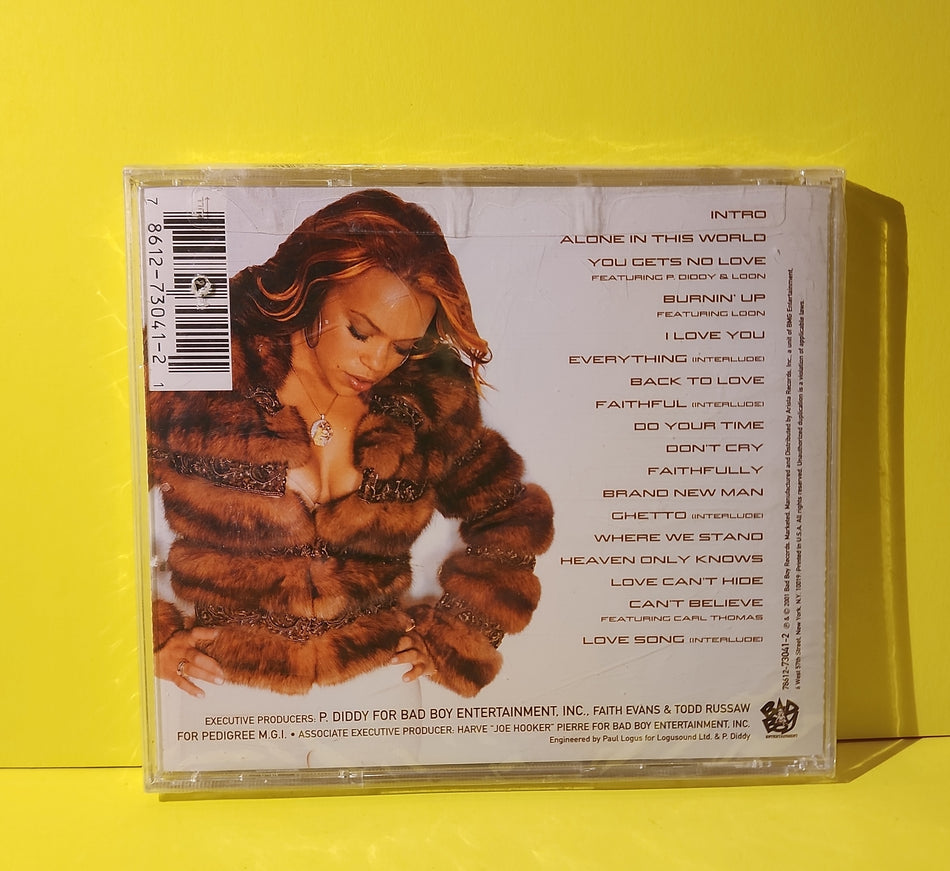 Faith Evans - Faithfully - 2001 - 78612-73041-2 New - Sealed - CDs