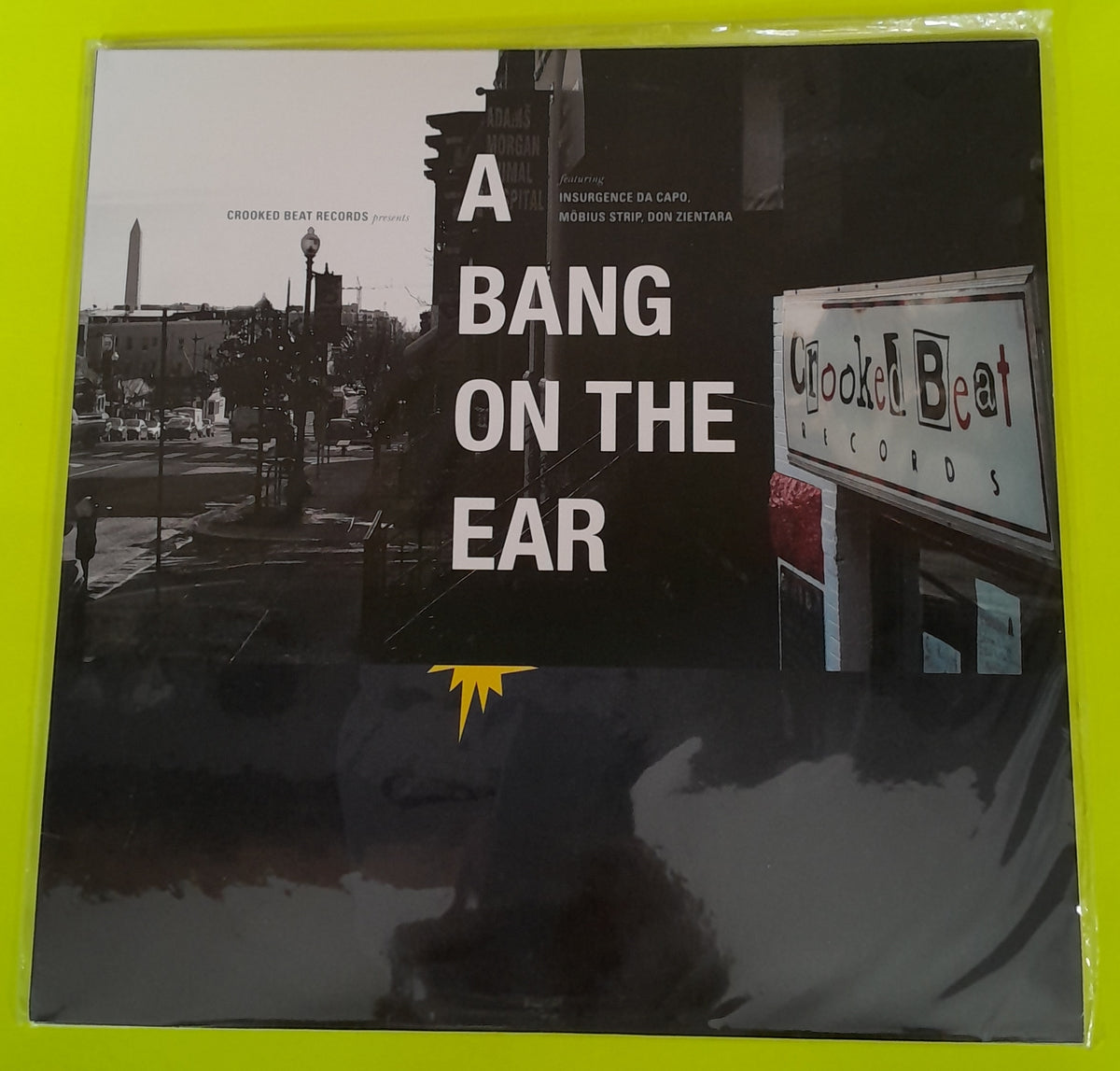 Insurgence Da Capo - Crooked Beat Records Presents A Bang On The Ear - 2016 - CB016 New - Sealed - Vinyl