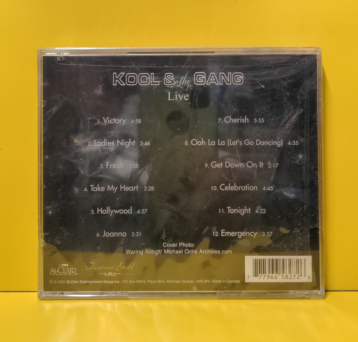 Kool & The Gang - Live: Forever Gold  - 2003 - FGD58272 New - Sealed - CDs