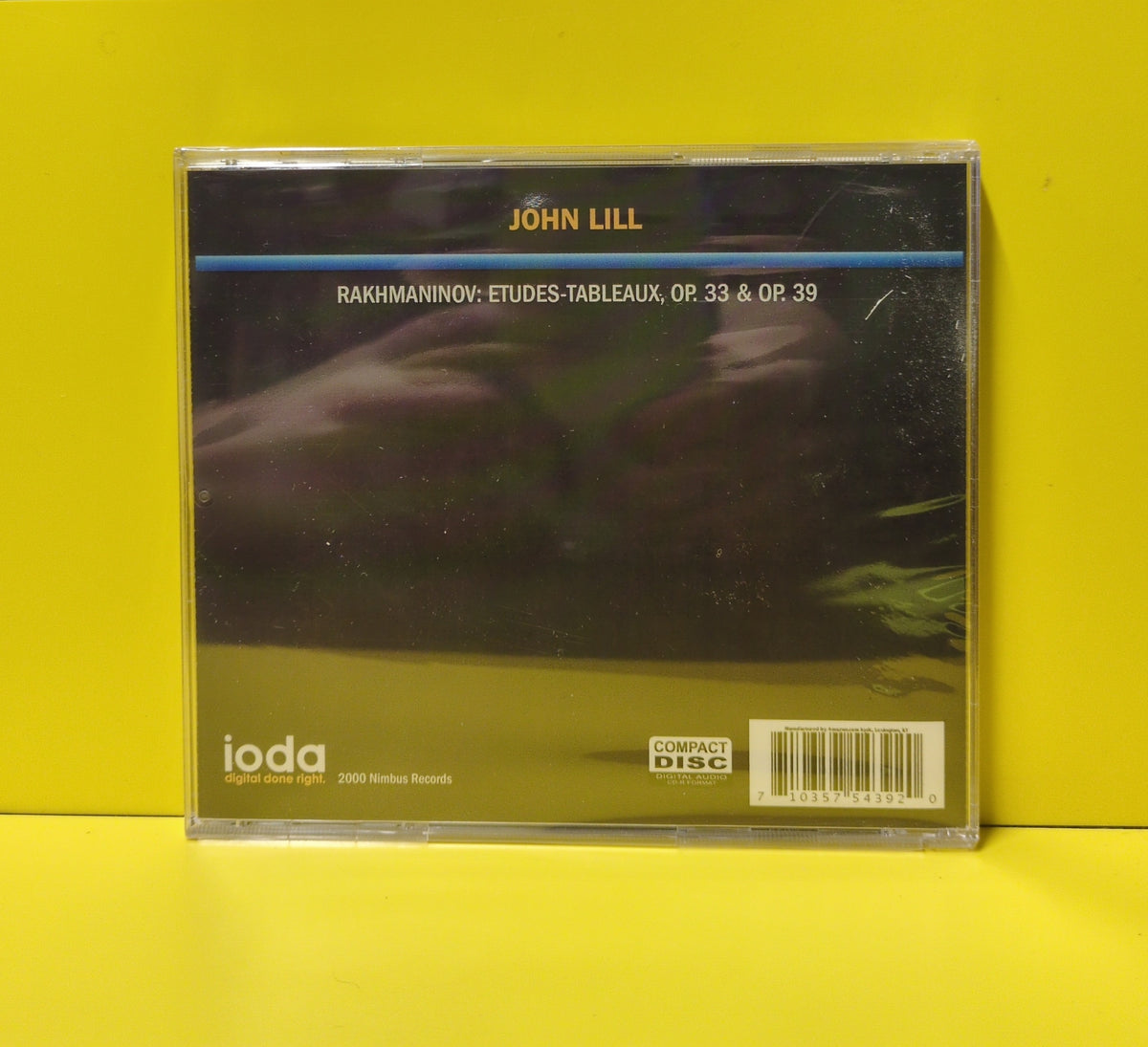 John Lill, Rakhmaninov - Etudes Tableaux Op. 33 & OP. 39 - 2000 - New - Sealed - CDs - CD-R - Reissue