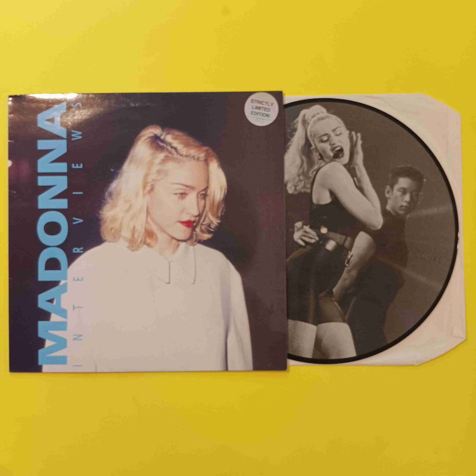 Madonna - Interviews Picture Disc UK Limited Edition - SEAN10P Used - VG++ - Vinyl