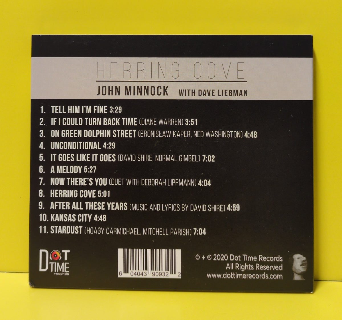 John Minnock With David Liebman - Herring Cove - 2020 - DT9093 Used - EX - CDs