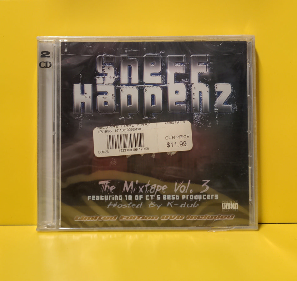 Milo Sheff Gritz - Sheff Happens: The Mixtape Vol. 3 - 2004 - 805644007824 New - Sealed - CDs