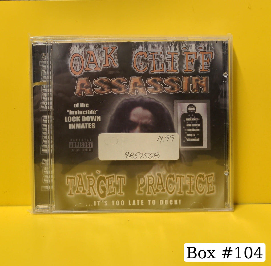 Oak Cliff Assassin - Target Practice - 2001 - LOK 7067 New - Sealed - CDs