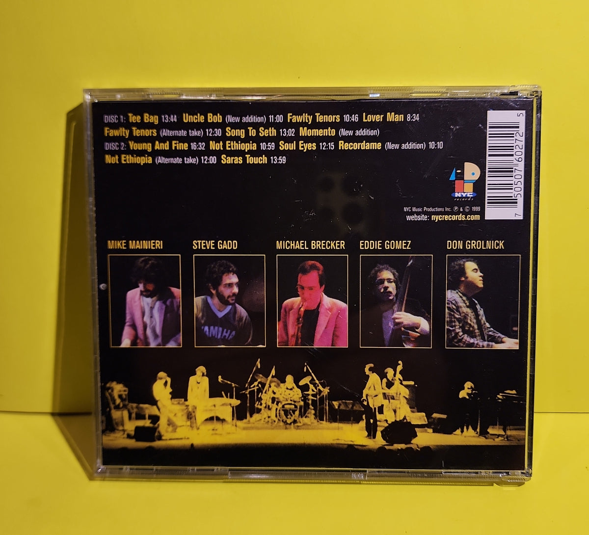 Steps  - Michael Brecker, Steve Gadd, Mike Mainieri, Eddie Gomez, Don Grolnick - NYC 6027-2 Used - EX - CDs