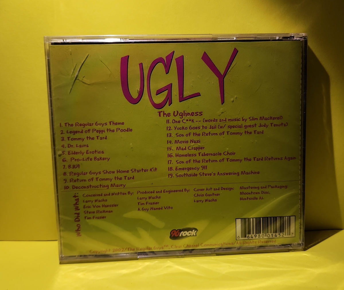 Various  - Ugly - 2002 - New - Sealed - CDs