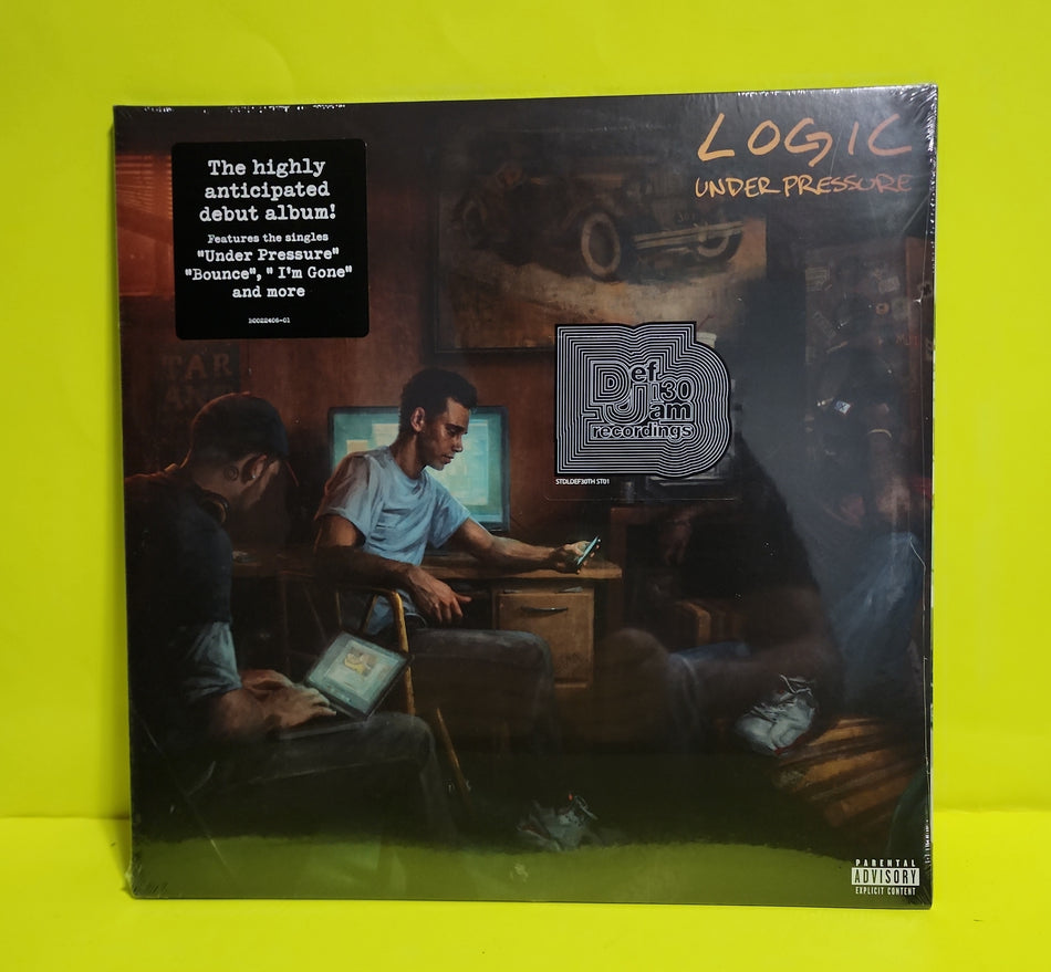 Logic  - Under Pressure - 2014 - B0022406-01 New - Sealed - Vinyl