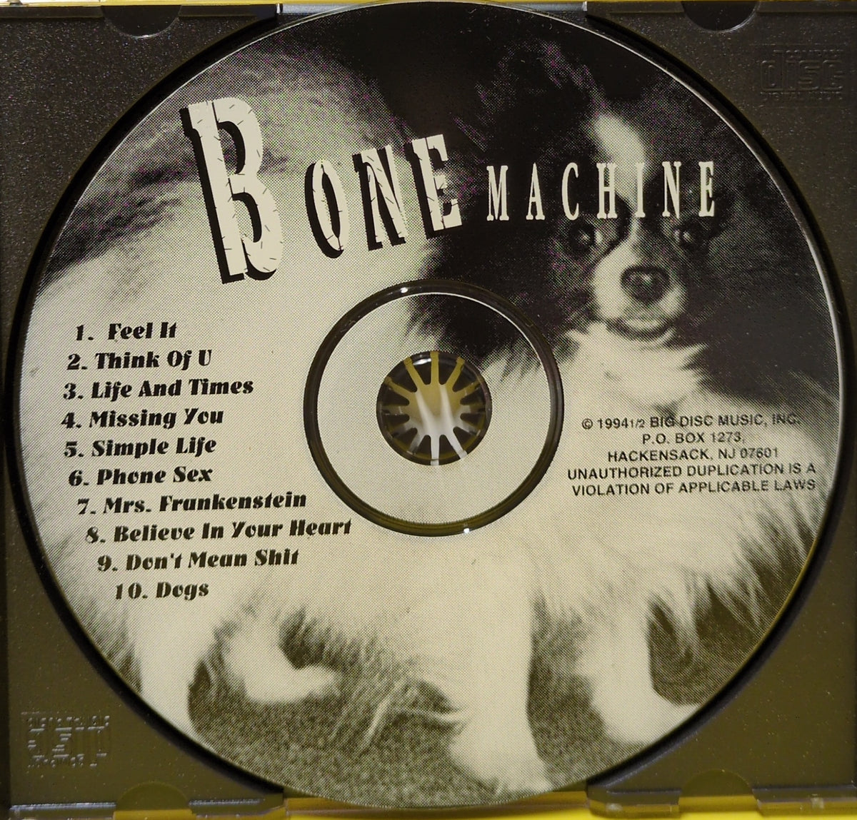 Bone Machine - Dogs - 1994 - CDBM001 Used - EX - CDs - Limited Edition - Demo
