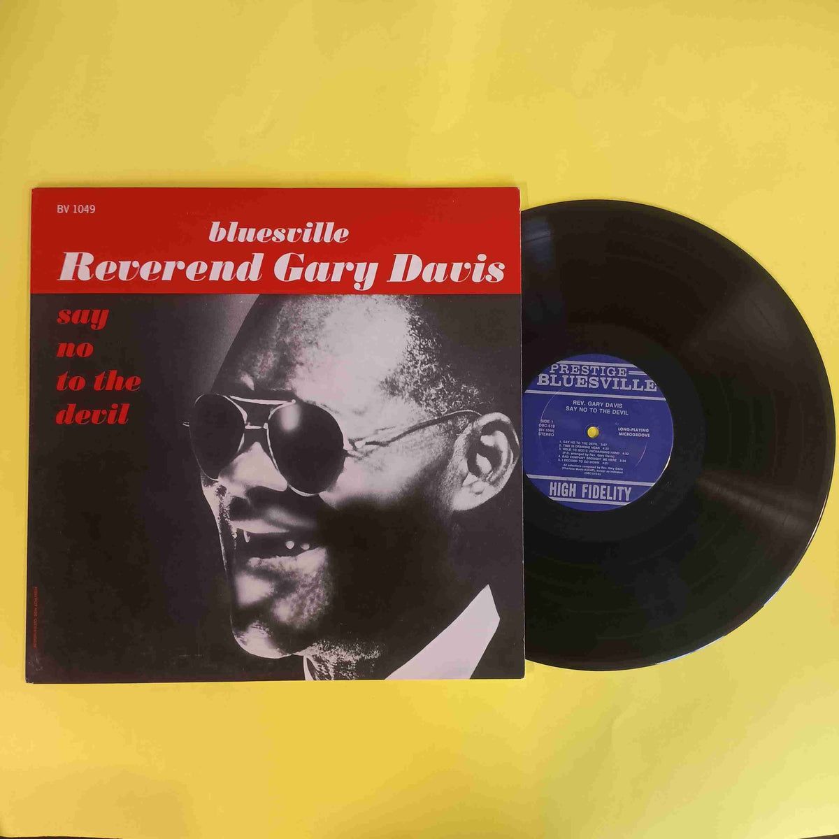 Reverend Gary Davis - Say No To The Devil / Remastered - 1987 - OBC-519 Used - NM - Vinyl