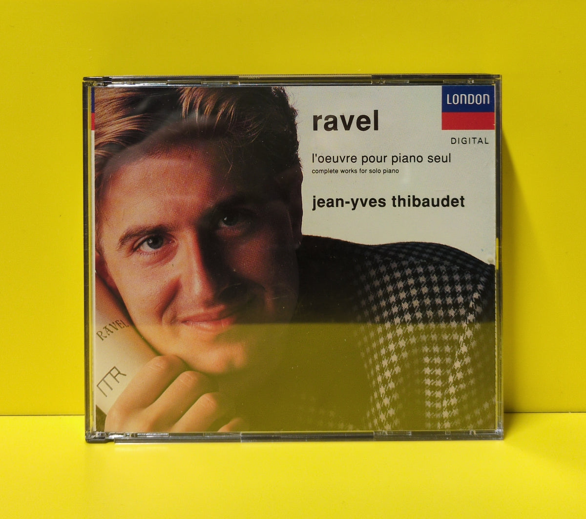 Ravel, Jean-Yves Thibaudet - L'Oeuvre Pour Piano Seul - 1992 - 433 515-2 Used - EX - 2xCD