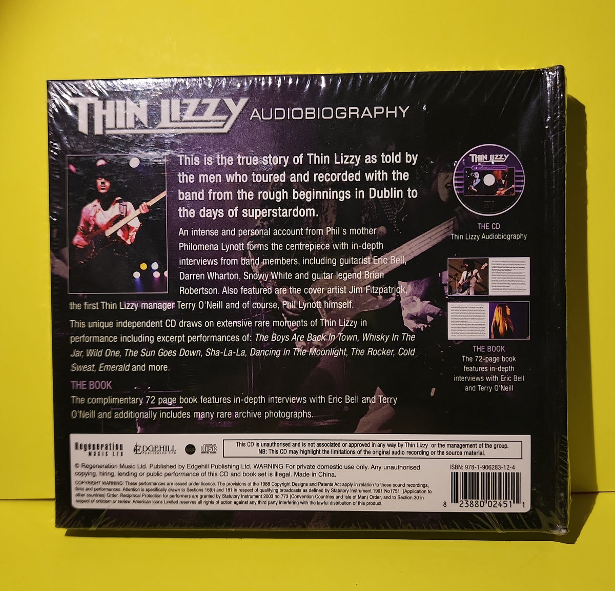 Thin Lizzy - Audiobiography  - 2007 - REG2451 New - Sealed - CDs