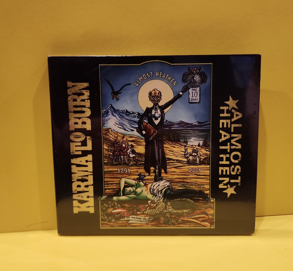Karma To Burn - Almost Heathen - 2022 - HPS199 New - Sealed - CDs