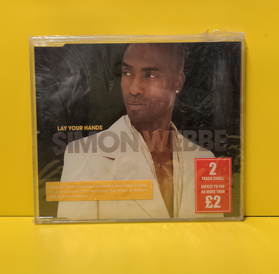 Simon Webbe - Lay Your Hands - 2005 - SINCD76 New - Sealed - CDs