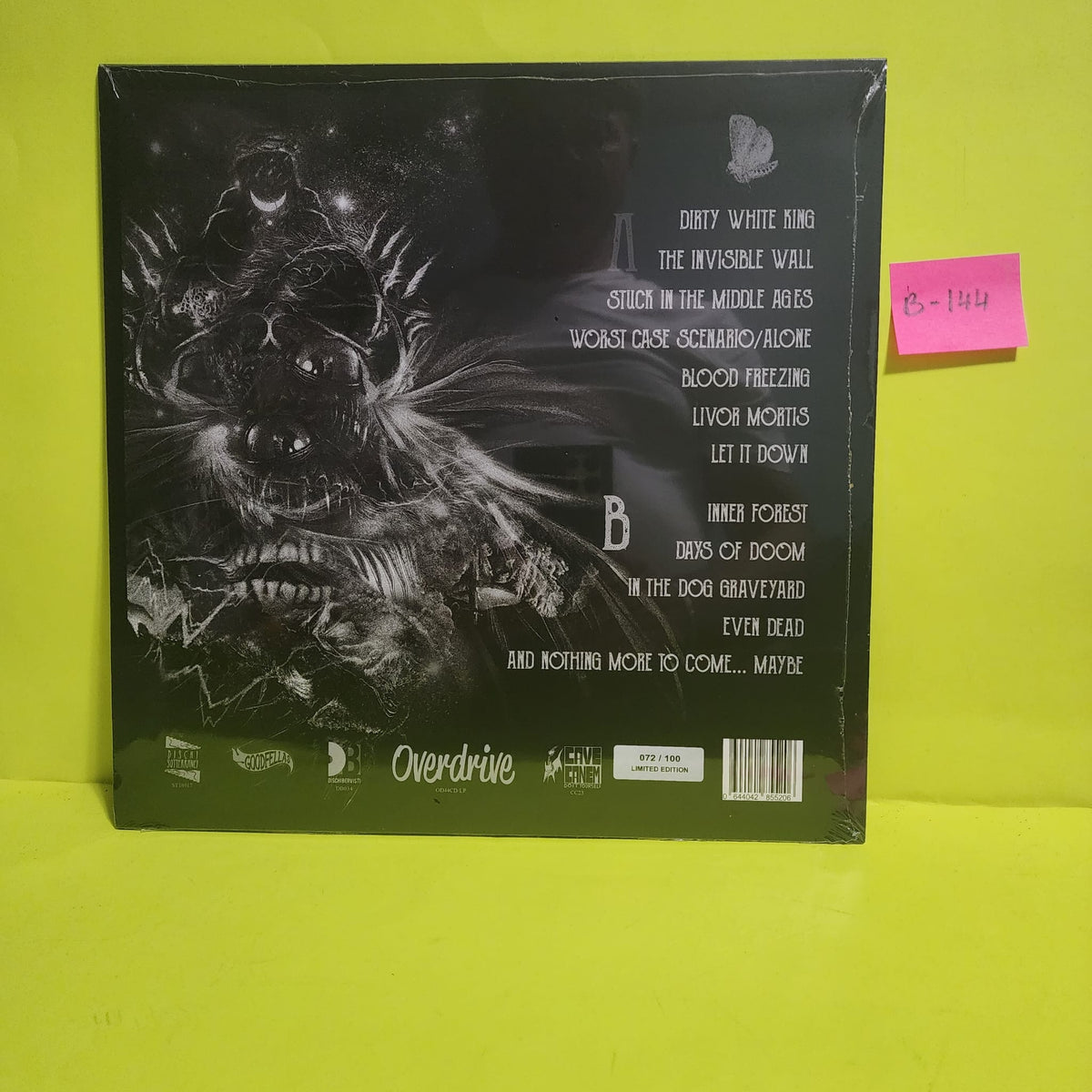 Captain Mantell - Dirty White King / Limited Edition Numbered to 100 - 2017 - DB034 New - Sealed - Vinyl