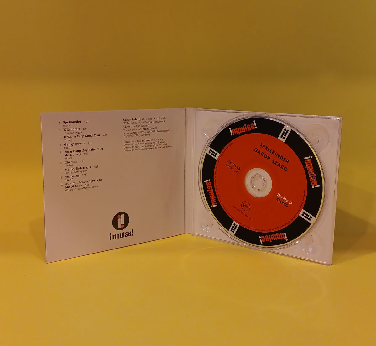 Gabor Szabo - Spellbinder - 2005 - B0004272-02 Used - EX - CDs