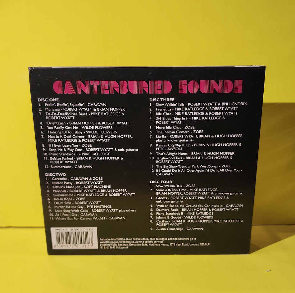 Various - Canterburied Sounds - 2013 - VPBOX101 Used - EX - CDs