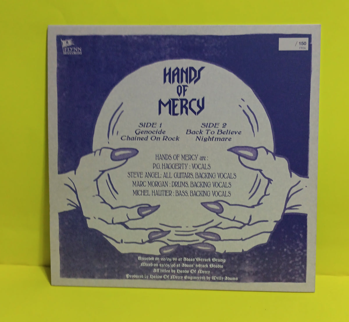 Hands of Mercy - Demo 1986 - 2023 - FR36 New - EX - Vinyl