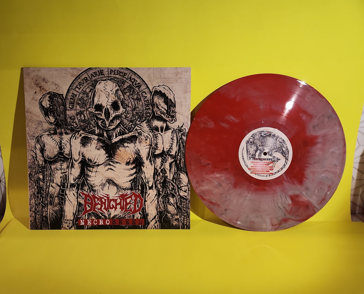 Benighted - Necrobreed (Italy Marble Red Vinyl) - 2023 - VHR1001 New - NM - Vinyl
