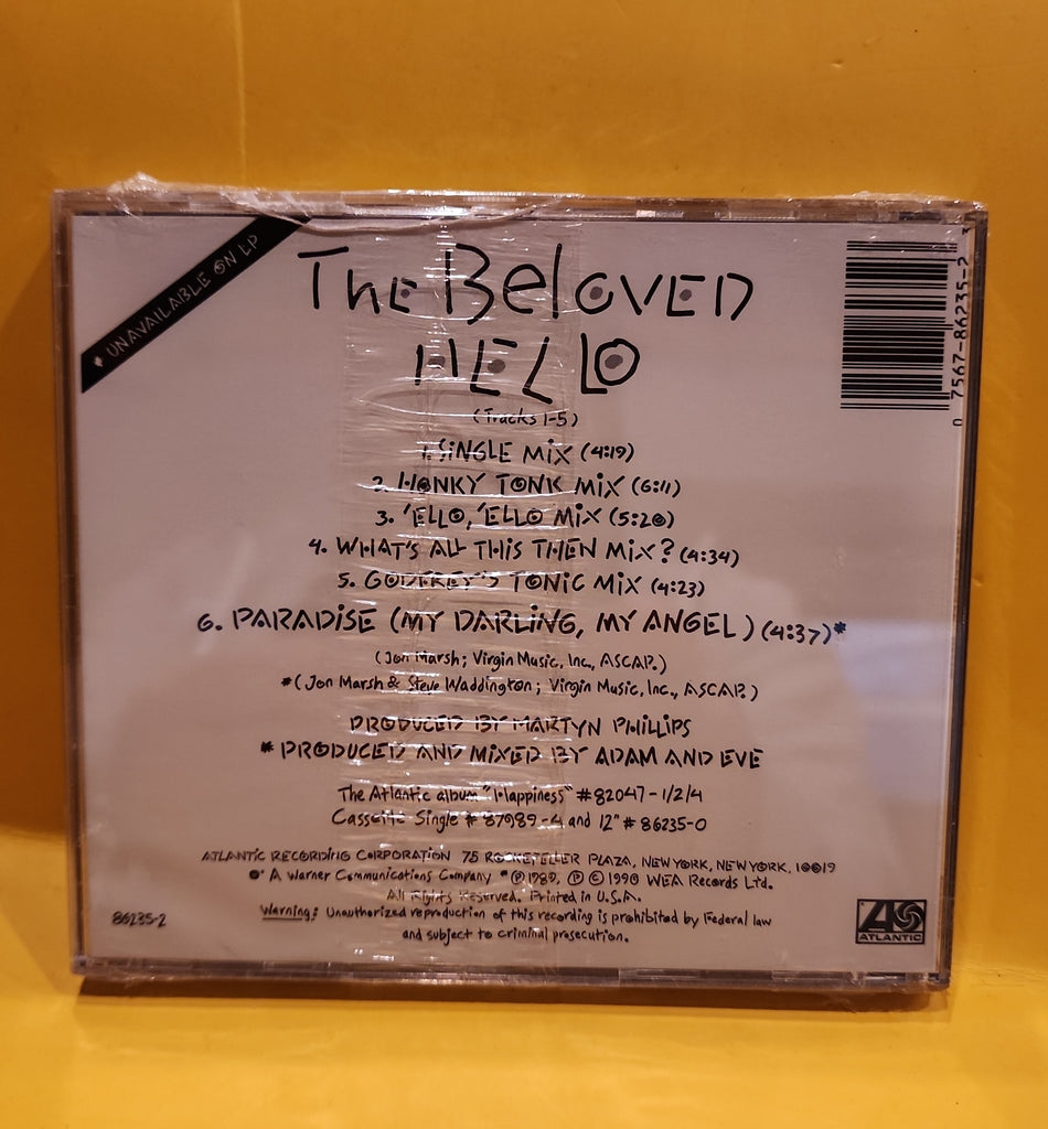 The Beloved - Hello - 1990 - 7 86235-2 New - Sealed - CDs