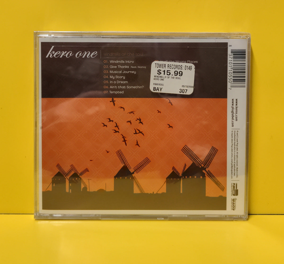 Kero One - Windmills Of The Soul - 2006 - cp00005 New - Sealed - CDs