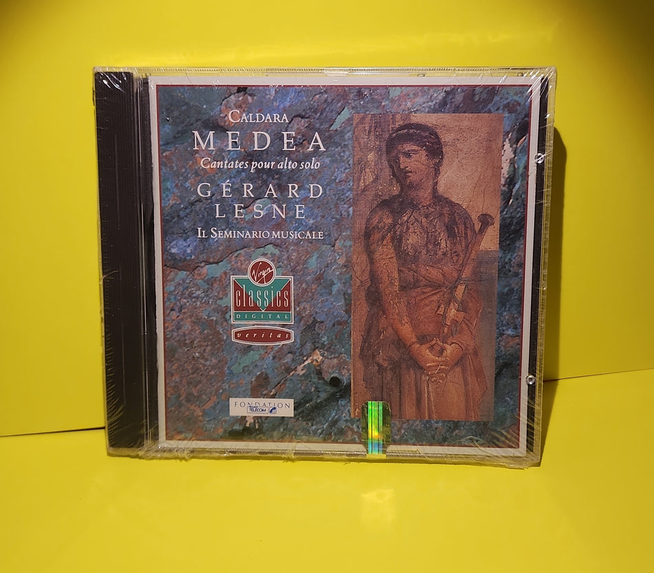 Caldara Gerard Lesne IL Seminario Musicale - Medea Cantates Pour Alto Solo - 1991 - New - Sealed - CDs