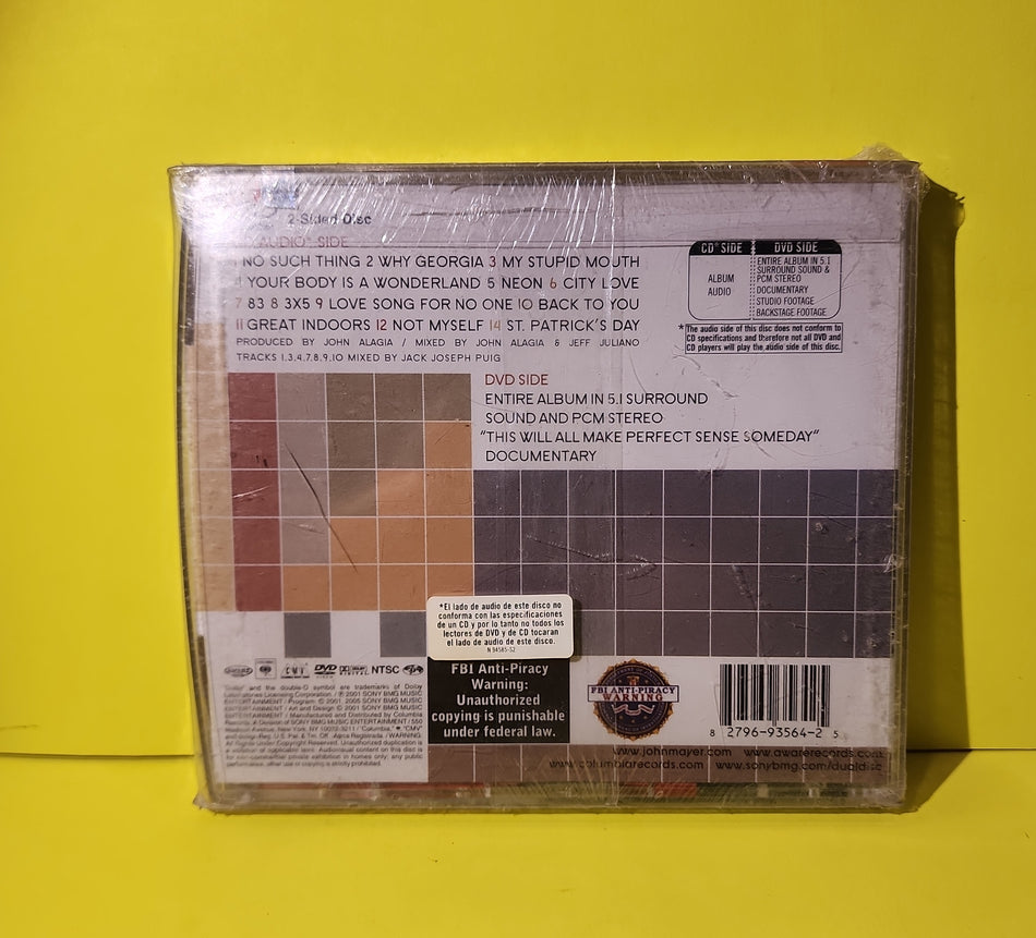 John Mayer - Room For Squares - 2005 - CN 93564 New - Sealed - CDs