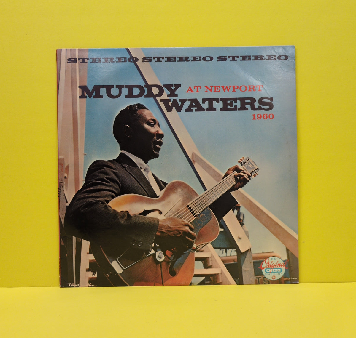 Muddy Waters - Muddy Waters At Newport 1960 - 1986 - CH-9198 Used - VG++ - Vinyl - Reissue - Remastered