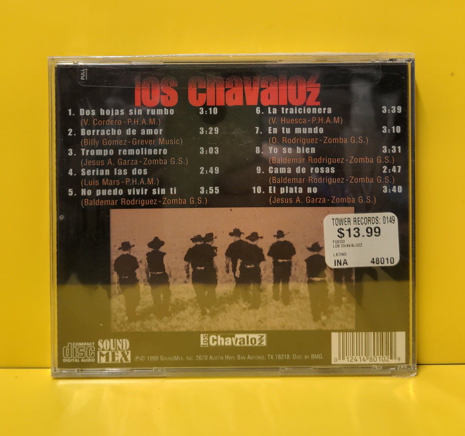 Los Chavalozz - Fuego - 1999 - 01241-480102 New - Sealed - CDs