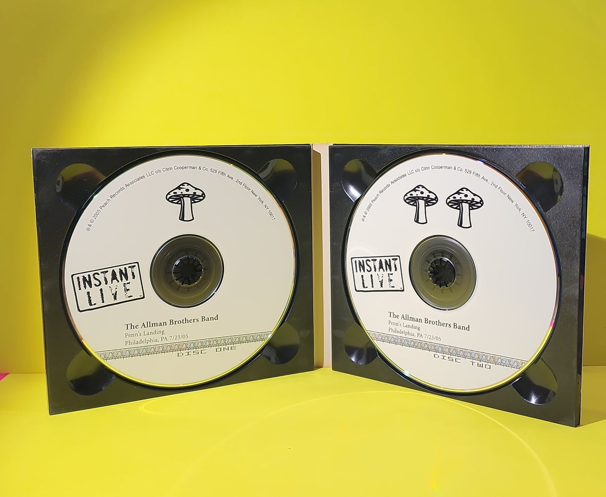 The Allman Brothers Band - Penn's Landing, Philadelphia, PA 7/23/05 2 CDr - 2005 - Used - EX - CDs