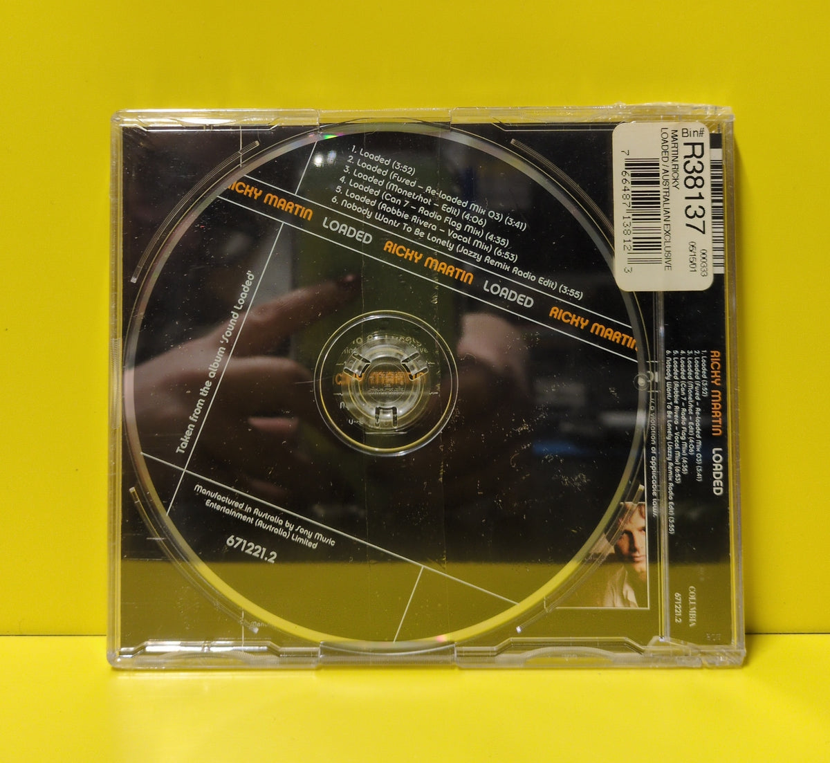 Ricky Martin - Loaded - 2001 - 671221.2 New - Sealed - CDs