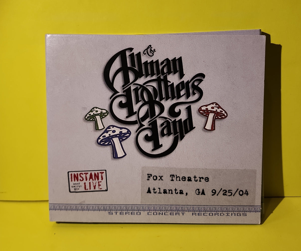 The Allman Brothers Band - Fox Theatre Atlanta, GA 9/25/04 - 2004 - Used - VG++ - CDs