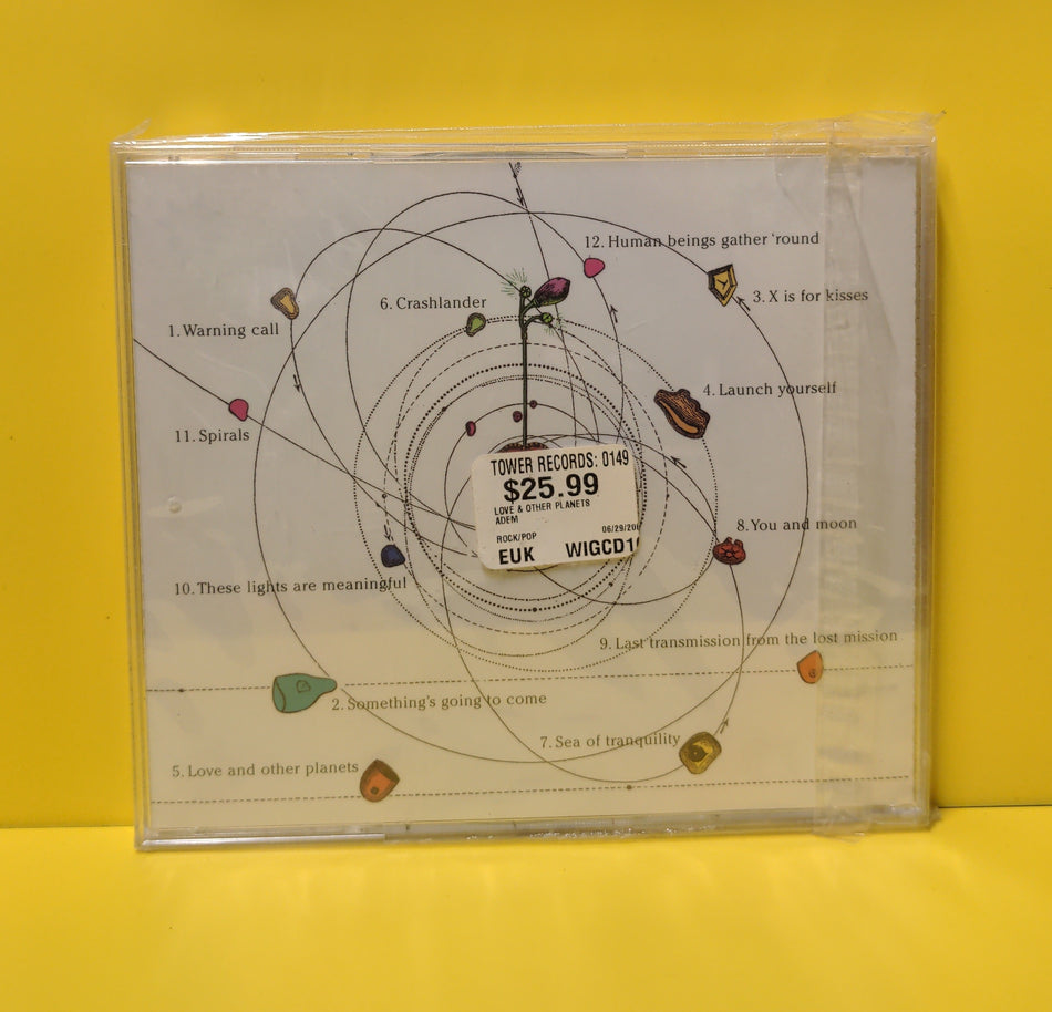 Adem - Love And Other Planets - 2006 - WIGCD160 New - Sealed - CDs