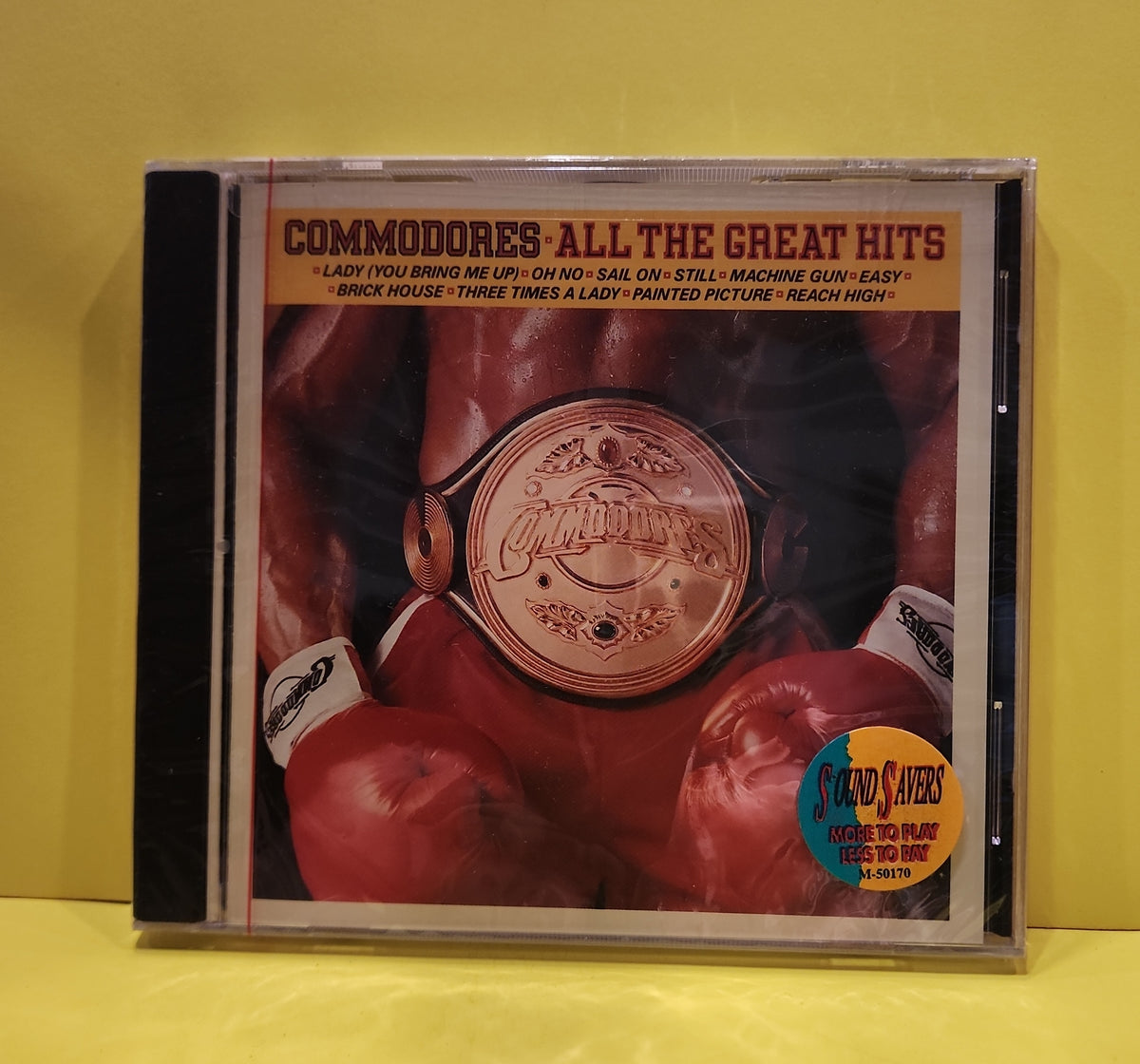 Commodores - All The Great Hits - 1991 - 3746360282 New - Sealed - CDs