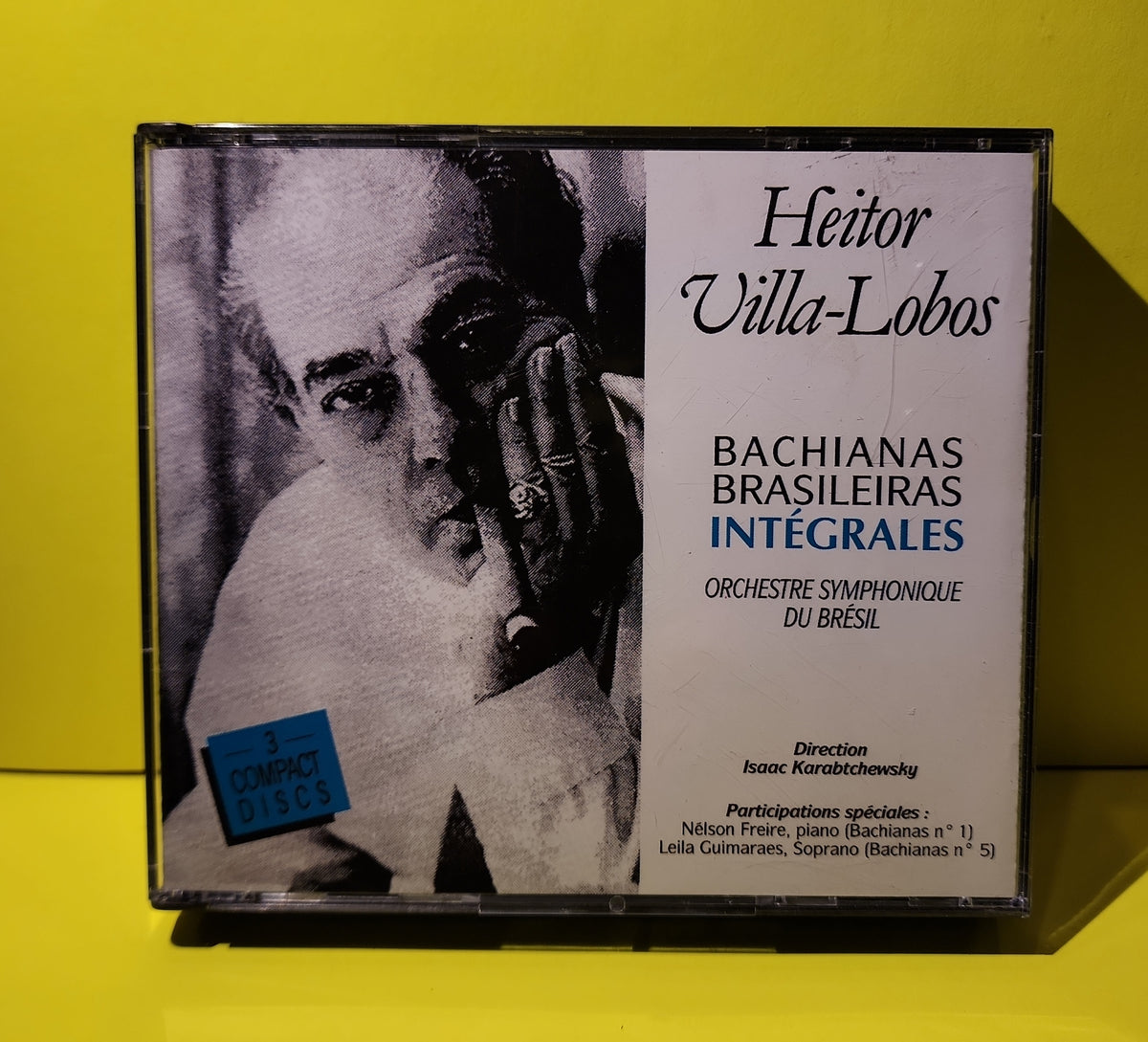 Heitor Villa-Lobos - Bachianas Brasileras Integrales - 1990 - 590 901.3 CD Used - NM - CDs
