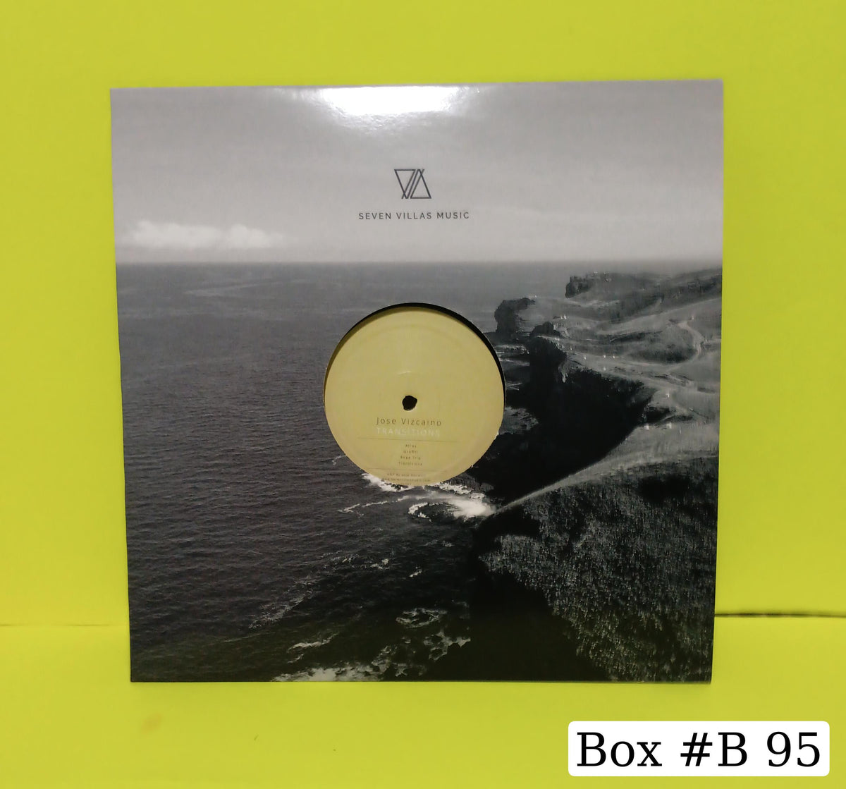 Jose Vizcaino - Transitions (Spain House 12") - 2020 - 7V087 New - NM - Vinyl