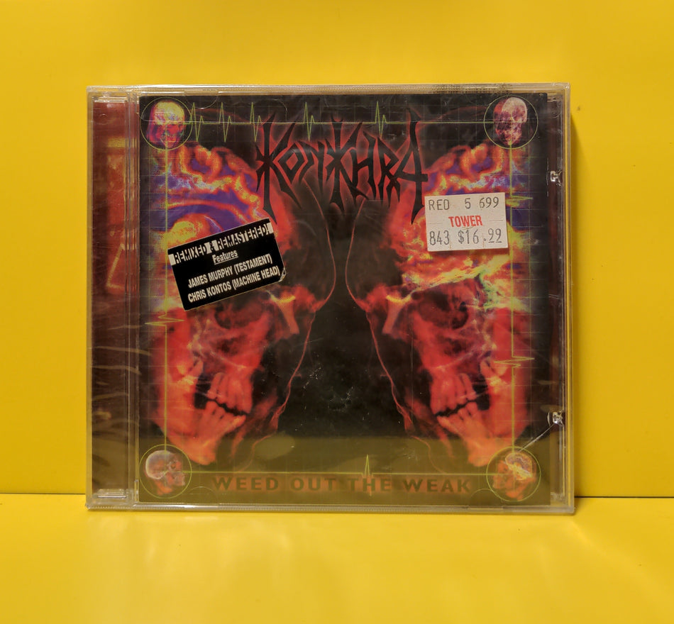 Konkhra - Weed Out The Weak - 1998 - 3984-14174-2 New - Sealed - CDs