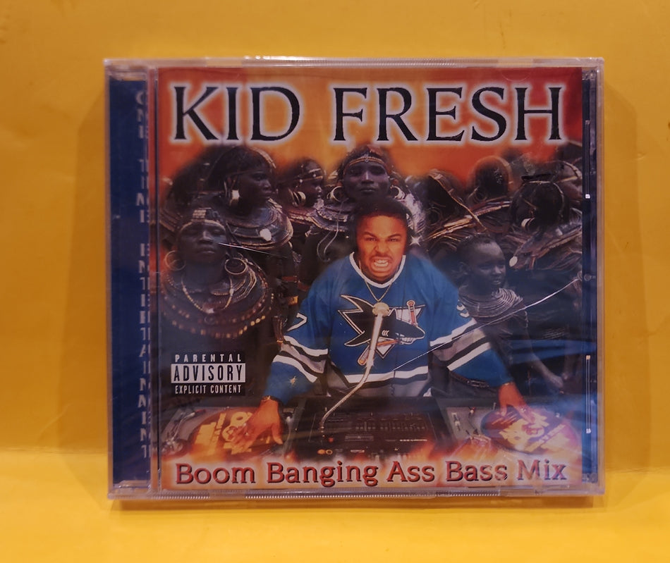 Kid Fresh - Boom Banging Ass Bass Mix - 2000 - OTE 7058 New - Sealed - CDs