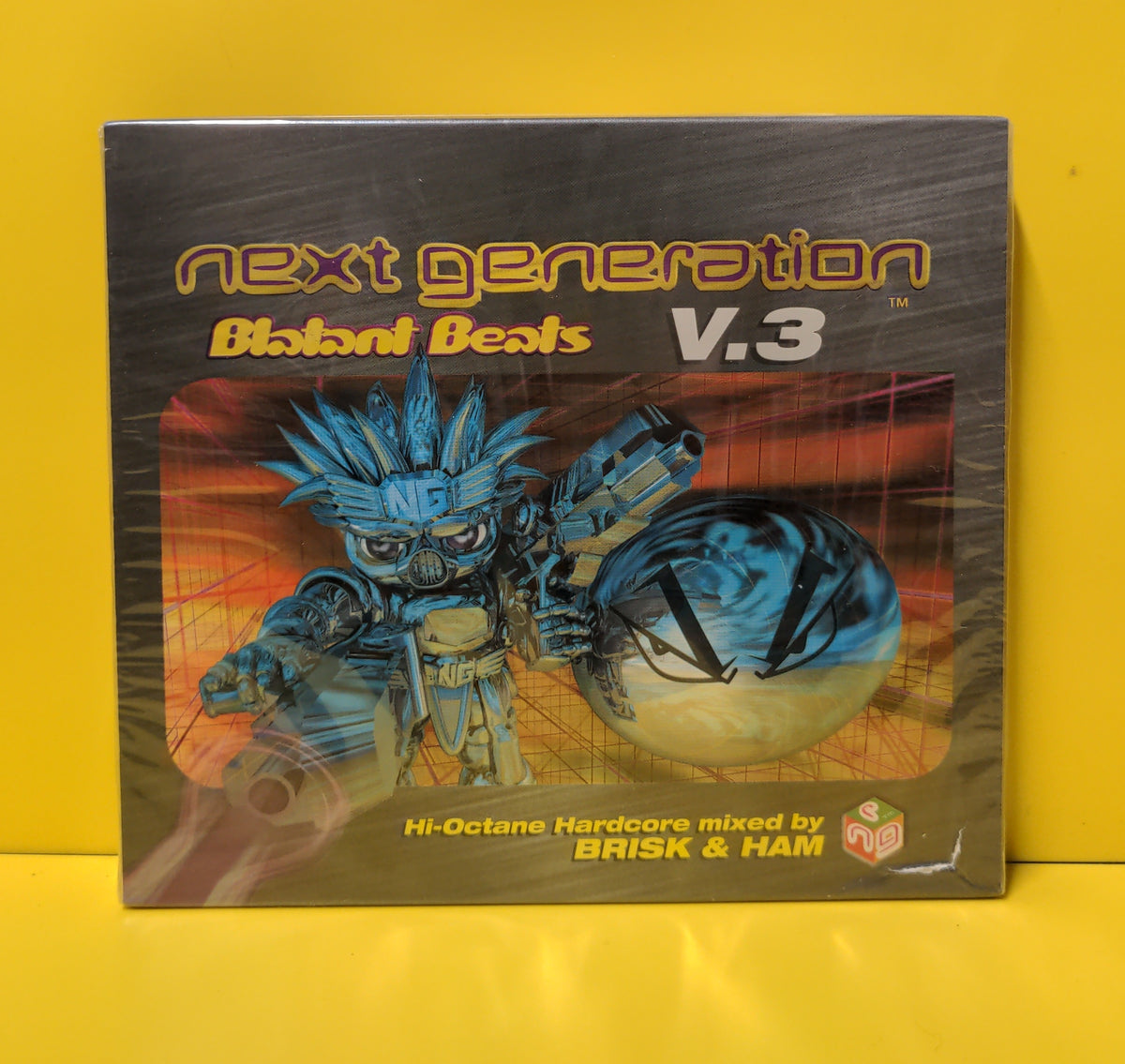 Brisk & Ham - Next Generation Blatant Beats V.3: Hi-Octane Hardcore - 2005 - RESISTCD56 New - Sealed - CDs