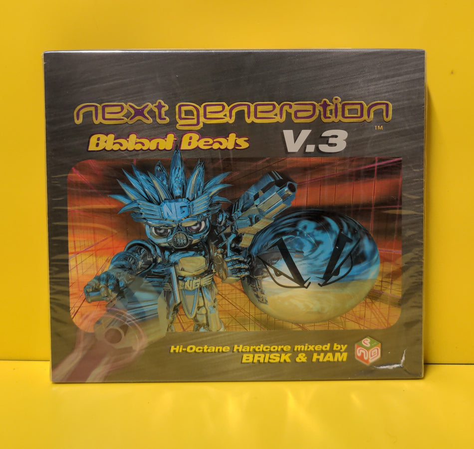 Brisk & Ham - Next Generation Blatant Beats V.3: Hi-Octane Hardcore - 2005 - RESISTCD56 New - Sealed - CDs