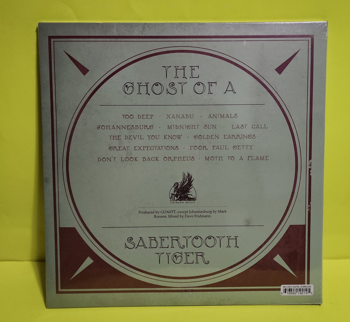 The Goastt - Midnight Sun - 2014 - No. XVIII New - Sealed - Vinyl