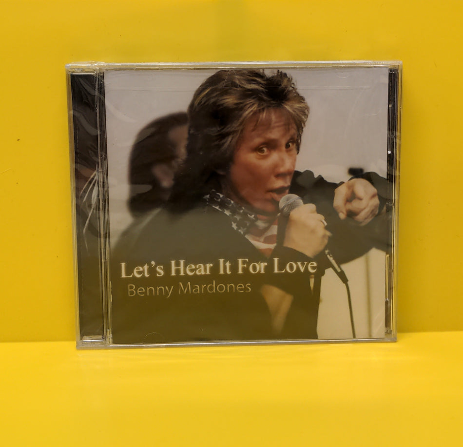 Benny Mardones - Let's Hear It For Love - 2006 - WR 10406 New - Sealed - CDs