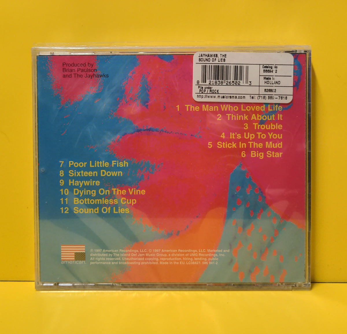 The Jayhawks - Sound Of Lies - 2002 - 586 941-2 New - Sealed - CDs