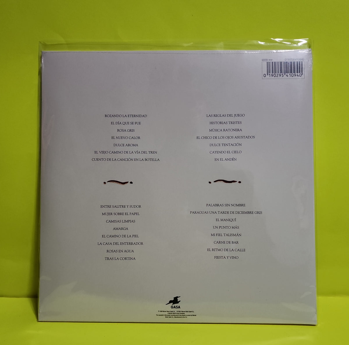 Duncan Dhu - Autobiografía - 2021 - 0190295410940 New - Sealed - Vinyl