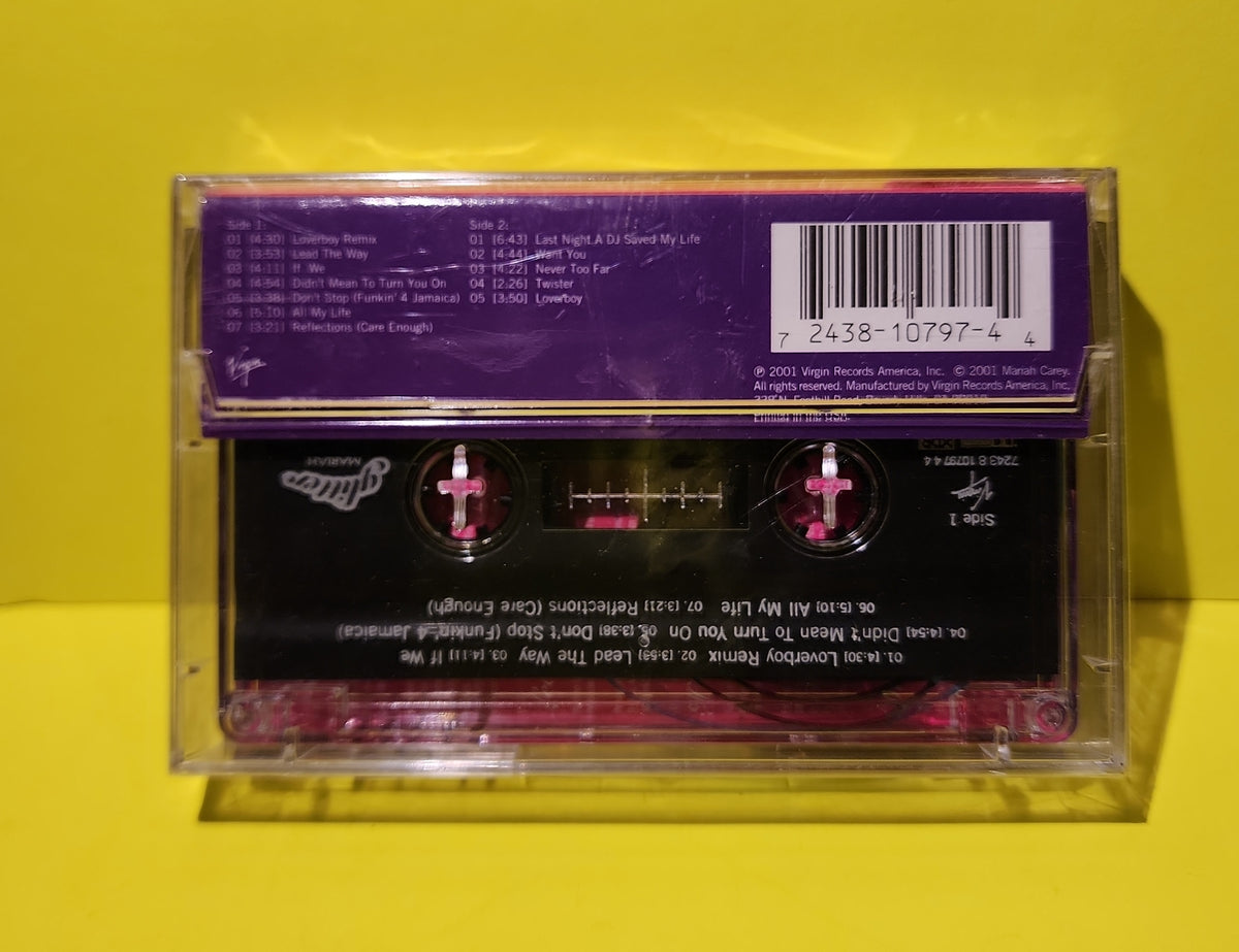 Mariah Carey - Glitter - 2001 - 7243 8 10797 4 4 New - Sealed - Cassettes
