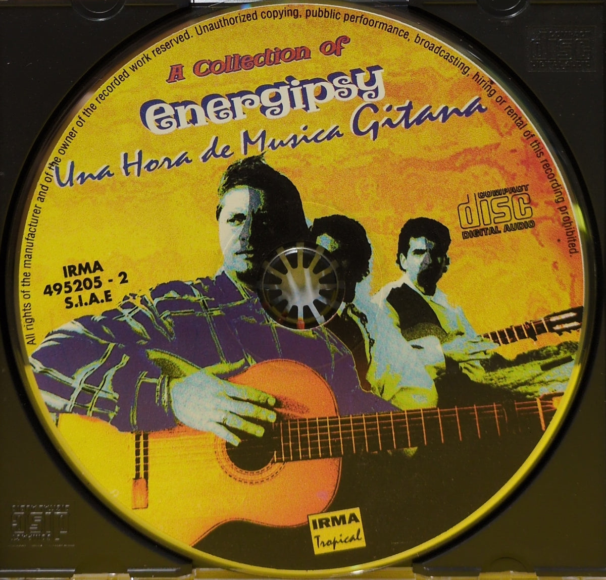 Energipsy - Una Hora de Musica Gitana - 1999 - IRMA 495205-2 Used - VG++ - CDs