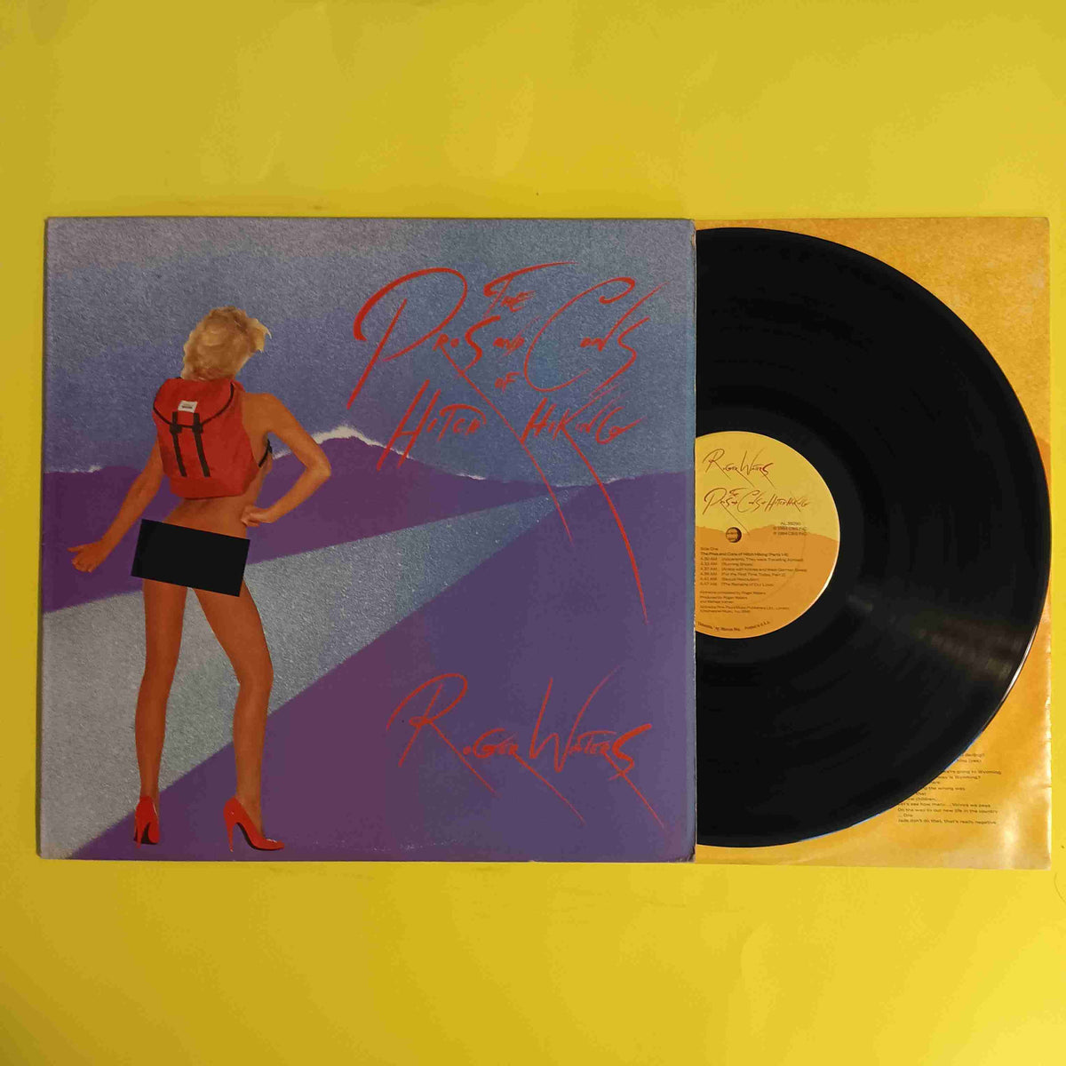 Roger Waters - The Pros And Cons Of Hitch Hiking - 1984 - FC 39290 Used - EX - Vinyl