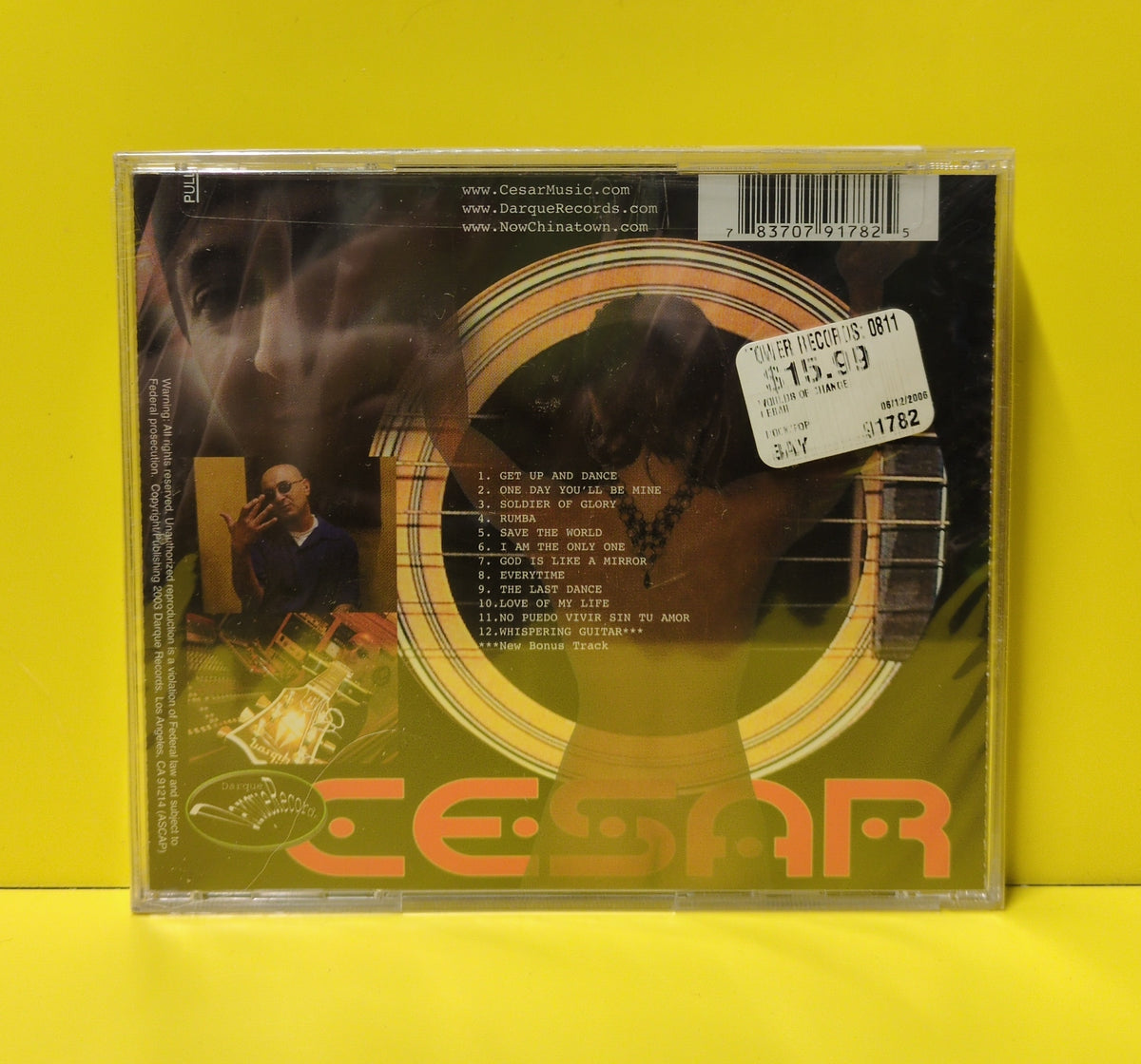 César - Worlds Of Change - 2005 - DR-CS1001 New - Sealed - CDs