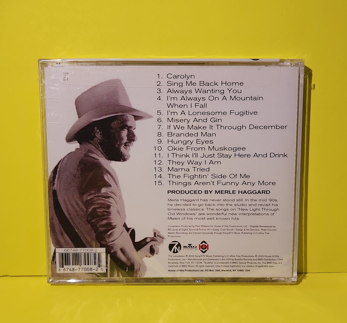 Merle Haggard - New Light Through Old Windows - 2000 - 66748-008-2 New - Sealed - CDs