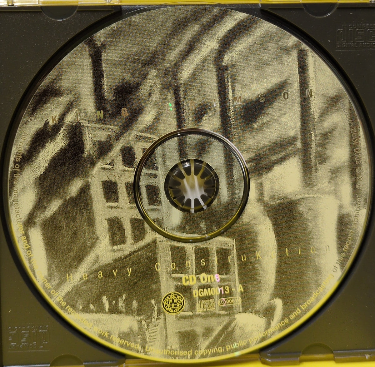 King Crimson - Heavy ConstruKction - 2000 - DGM0013 Used - EX - 3xCD Set